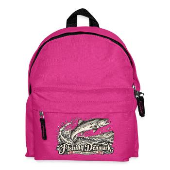 Fischerei Denmark: Meer und Freiheit - Kinder Rucksack - Fuchsia - Vorne