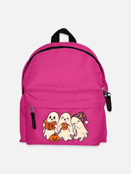Geisterfreunde Halloween Teezeit - Kinder Rucksack - Fuchsia