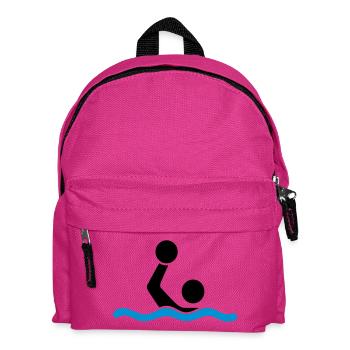Wasserball - Kinder Rucksack - Fuchsia - Vorne