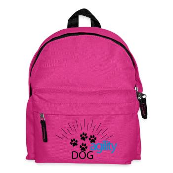 agility - Kids' Backpack - fuchsia - Front
