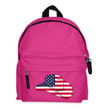 Chapeau usa - Sac à dos Enfant - fuchsia - Devant