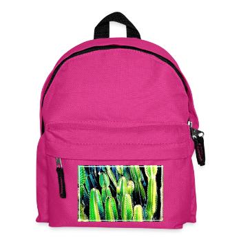 Kaktus - Kinder Rucksack - Fuchsia - Vorne