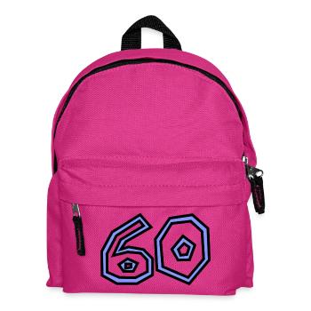 60 - Kids' Backpack - fuchsia - Front