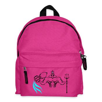Alpha Aquarius Deluxe - Kinder Rucksack - Fuchsia - Vorne