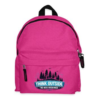 Outdoor Hiking Gift for Adventure Lover - Kids' Backpack - fuchsia - Front