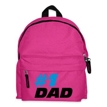 #1 Dad - Sac à dos Enfant - fuchsia - Devant