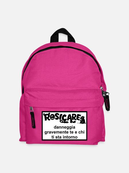 Design Humor Rosicone - Kinder Rucksack - Fuchsia