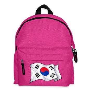 Drapeau sud-coréen - Sac à dos Enfant - fuchsia - Devant