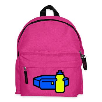 Courroir de ceinture d’hydratation pratique - Sac à dos Enfant - fuchsia - Devant