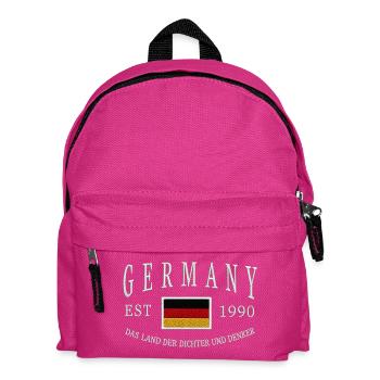Germany Patch Emblem 1990 - Kids' Backpack - fuchsia - Front