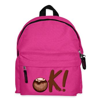 OK Summer Coconut - Kids' Backpack - fuchsia - Front