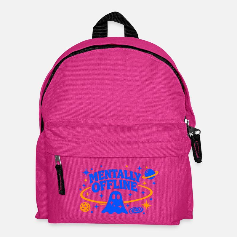 MENTALLY OFFLINE - Kinder Rucksack - Fuchsia