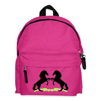 Chevaux - Sac à dos Enfant - fuchsia - Devant