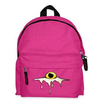Fried Eye – Sunny Side Creepy - Kids' Backpack - fuchsia - Front