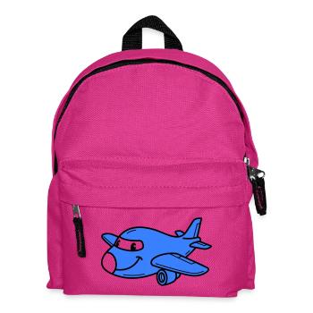 Airplane Kids - Kids' Backpack - fuchsia - Front