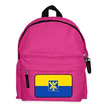 Zandvoort-Flaggenlogo - Kinder Rucksack - Fuchsia - Vorne
