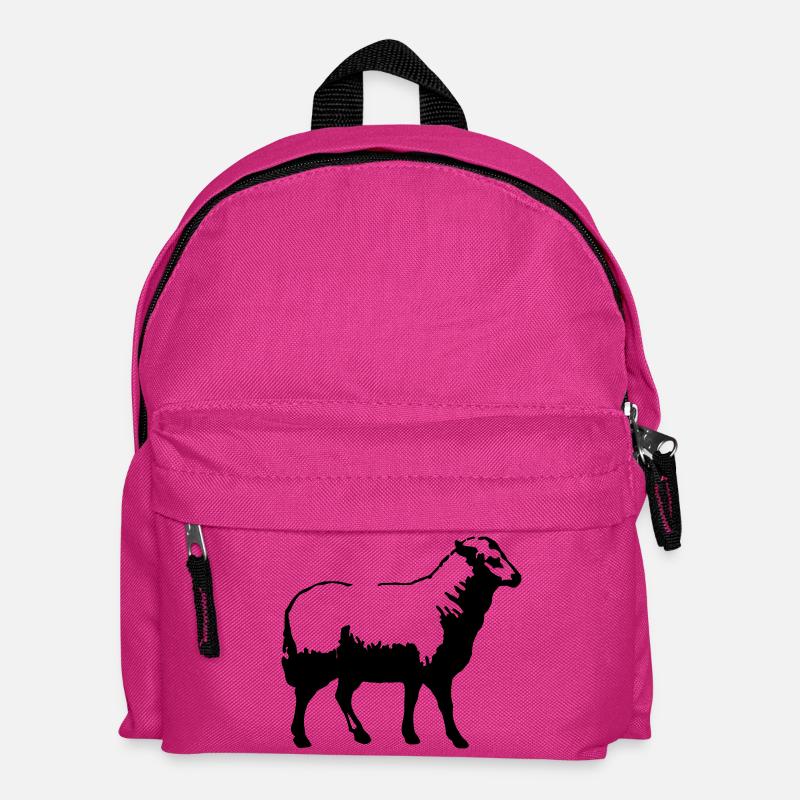 mouton - Sac à dos Enfant - fuchsia
