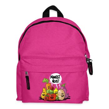 Fuits et legumes - Sac à dos Enfant - fuchsia - Devant