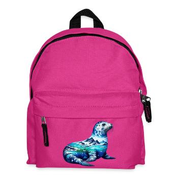 Siegel - Kinder Rucksack - Fuchsia - Vorne