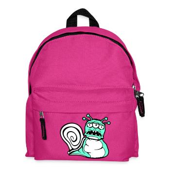escargot extraterrestre monstre Halloween extraterrestre - Sac à dos Enfant - fuchsia - Devant