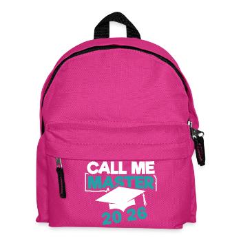 Master 2026 Graduation Graduation - Kids' Backpack - fuchsia - Front