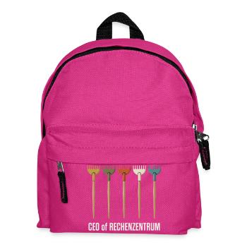 CEO of Rechenzentrum Gärtner - Kinder Rucksack - Fuchsia - Vorne