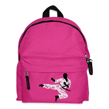 Karate - Kinder Rucksack - Fuchsia - Vorne