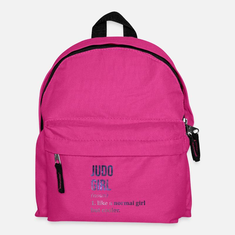 Judo - Kinder Rucksack - Fuchsia