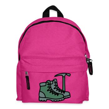 Bottes de randonnée Piolets Alpinistes Alpes Randonneurs - Sac à dos Enfant - fuchsia - Devant