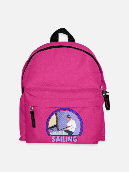 Segeln - Kinder Rucksack - Fuchsia