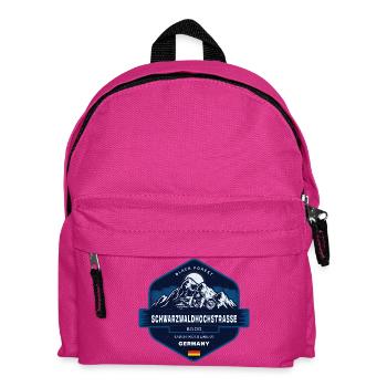 Schwarzwaldhochstraße B500 Schwarzwald - Kinder Rucksack - Fuchsia - Vorne