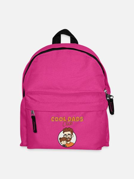 Cool Dads Club Papa Vatertag Tochter Sohn Geschenk - Kinder Rucksack - Fuchsia