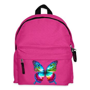 Butterfly - Kids' Backpack - fuchsia - Front
