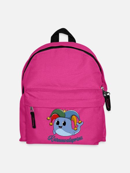 Karnewalsprinz Wortwitz Wortspiele Karneval Kostüm - Kinder Rucksack - Fuchsia
