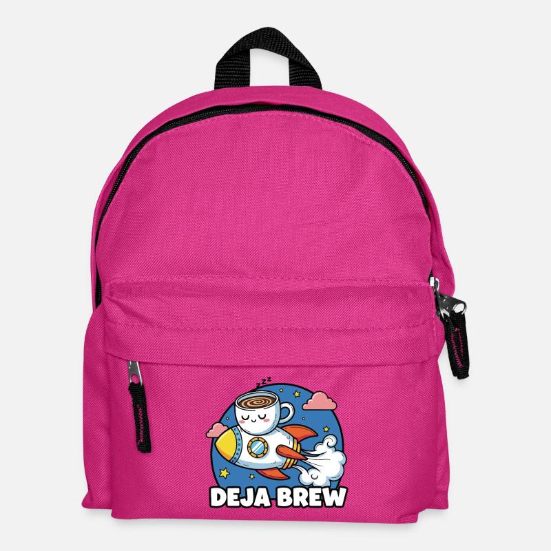 Caffeine Launch - Kids' Backpack - fuchsia