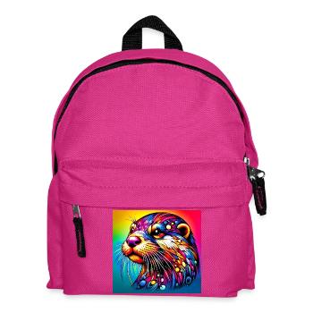 Otter - Kinder Rucksack - Fuchsia - Vorne