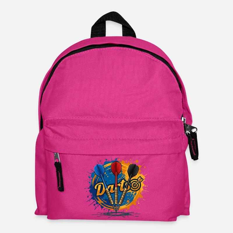 Dartsplash Farbexplosion - Kinder Rucksack - Fuchsia