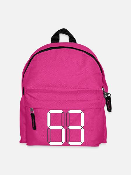 NUMMER 53 Dreiundfünfzig Geschenk Digital - Kinder Rucksack - Fuchsia