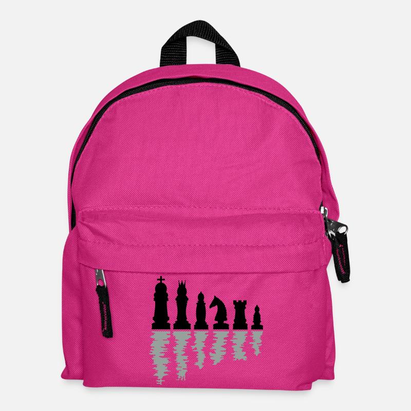 schach schachfiguren - Kinder Rucksack - Fuchsia