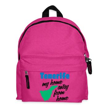 Teneriffa mein zweites Zuhause - Kinder Rucksack - Fuchsia - Vorne