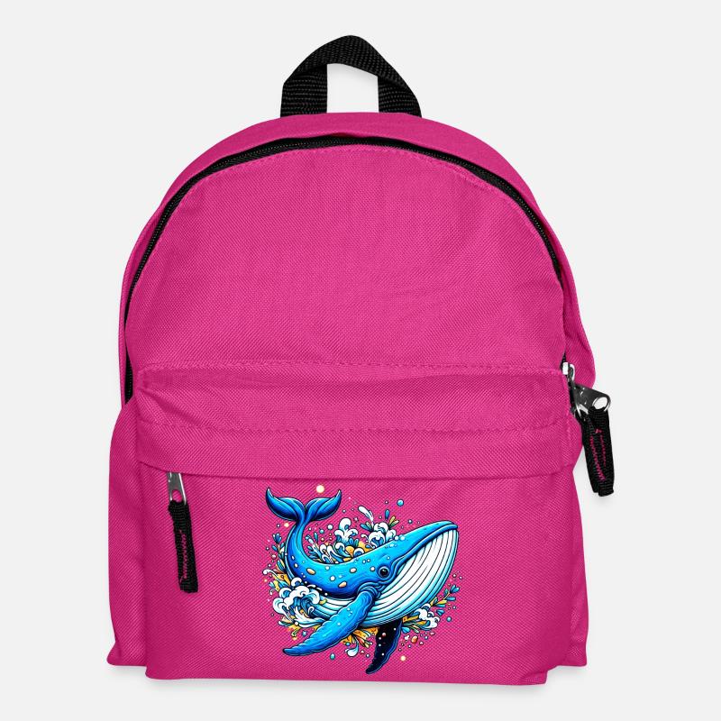 Wal - Kinder Rucksack - Fuchsia