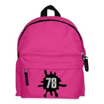 Nombre de Blobs 78 - Sac à dos Enfant - fuchsia - Devant