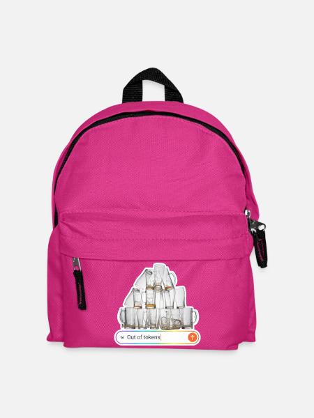 NOAI-Token - Kinder Rucksack - Fuchsia