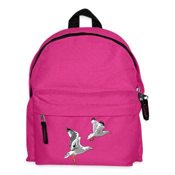 Les mouettes en vol - Sac à dos Enfant - fuchsia - Devant