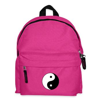 yin yang - Kinder Rucksack - Fuchsia - Vorne