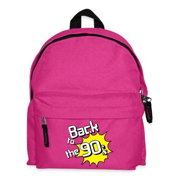 Fête des années 90 , Soirée à thème , Années 90 Retour à (25) - Sac à dos Enfant - fuchsia - Devant