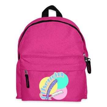 Hairdresser Razor Hairdresser Salon - Kids' Backpack - fuchsia - Front