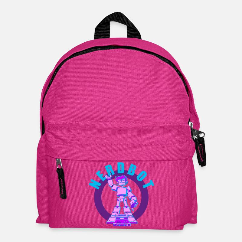 NERDY forever - Nerdbot - Kinder Rucksack - Fuchsia