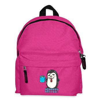 manchot - Sac à dos Enfant - fuchsia - Devant