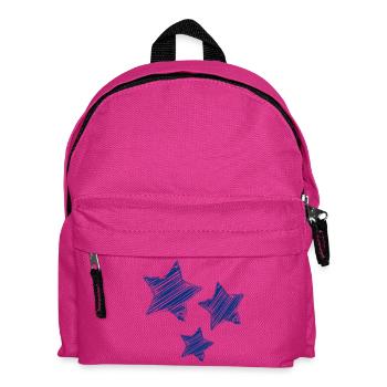 STAR. STAR. STARS. FEAST. ANNIVERSARY. CHRISTMAS - Kids' Backpack - fuchsia - Front